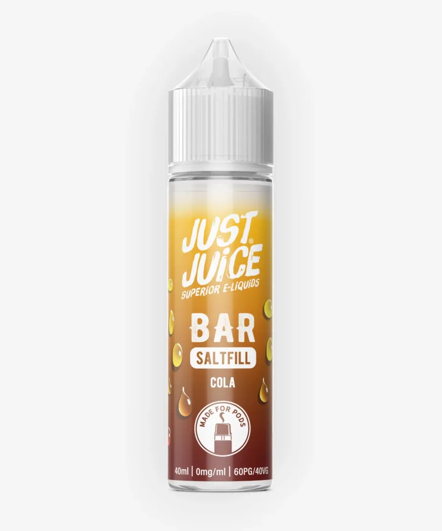 E-liquide Cola 40 mL - Bar Saltfill (Just Juice)