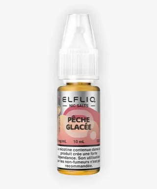 E-liquide Pêche Glacée Nic Salt 10 mL - Elfliq ElfBar — Elfbar - Elfliq
