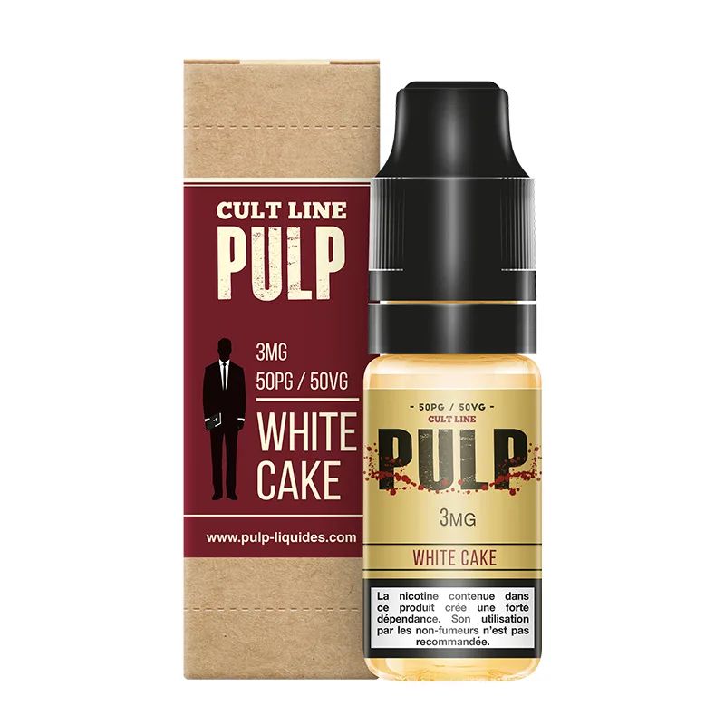 E-liquide White Cake 10 mL - Pulp — Pulp - Cult Line