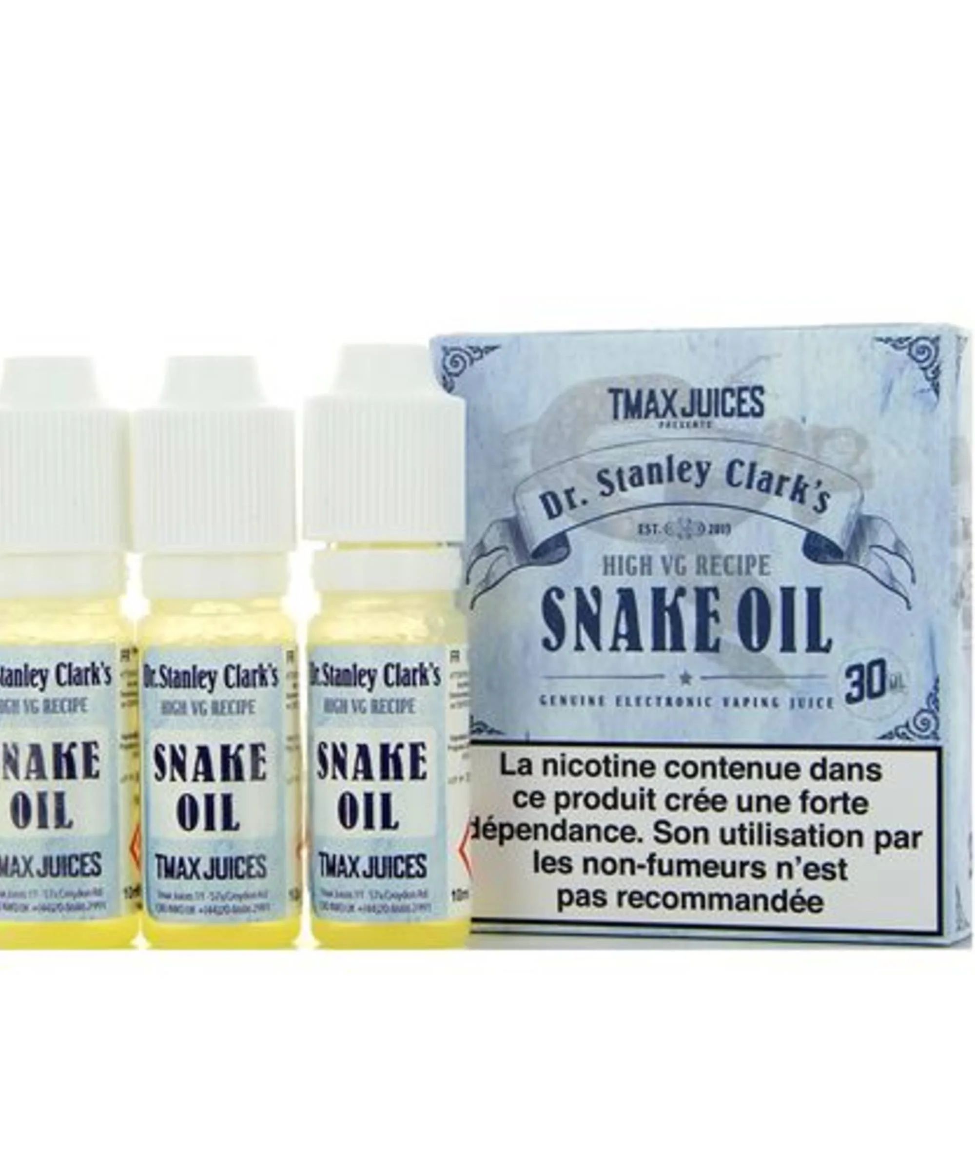 E-liquide Snake Oil 3x10 mL - Tmax Juices — Snake Oil - Tmax Juices