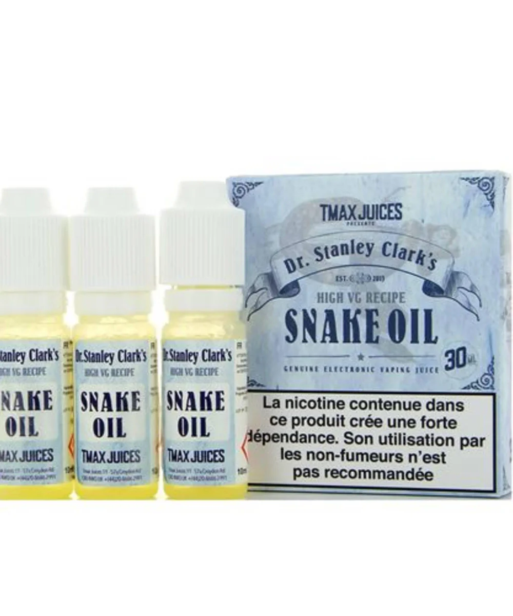 E-liquide Snake Oil 3x10 mL - Tmax Juices