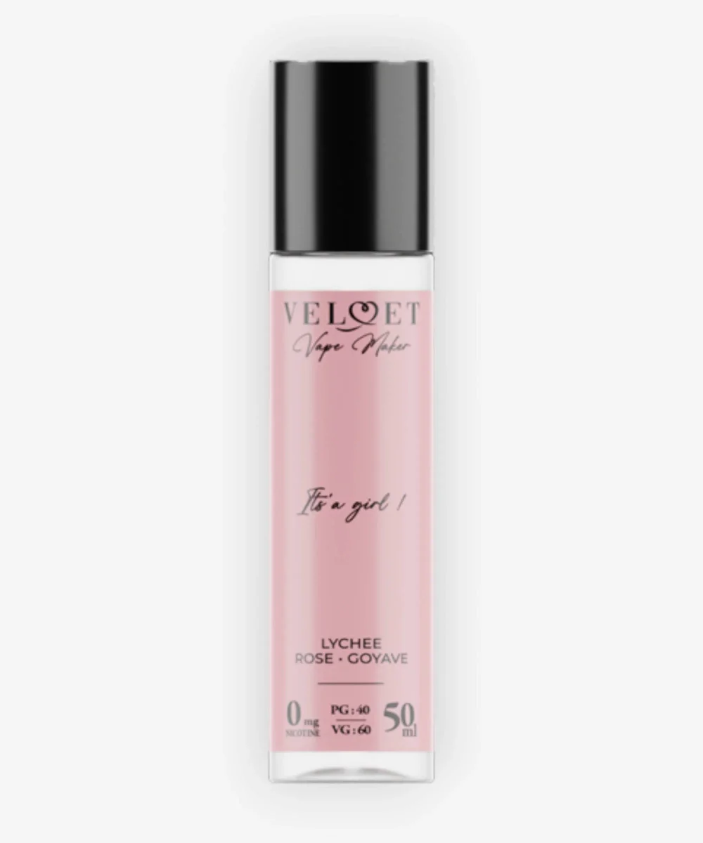 E-liquide It's A Girl ! 50 mL - Velvet (Vape Maker)