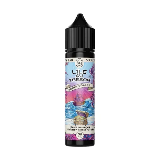 E-liquide Berry Breeze 50 mL - L'Ile au Trésor