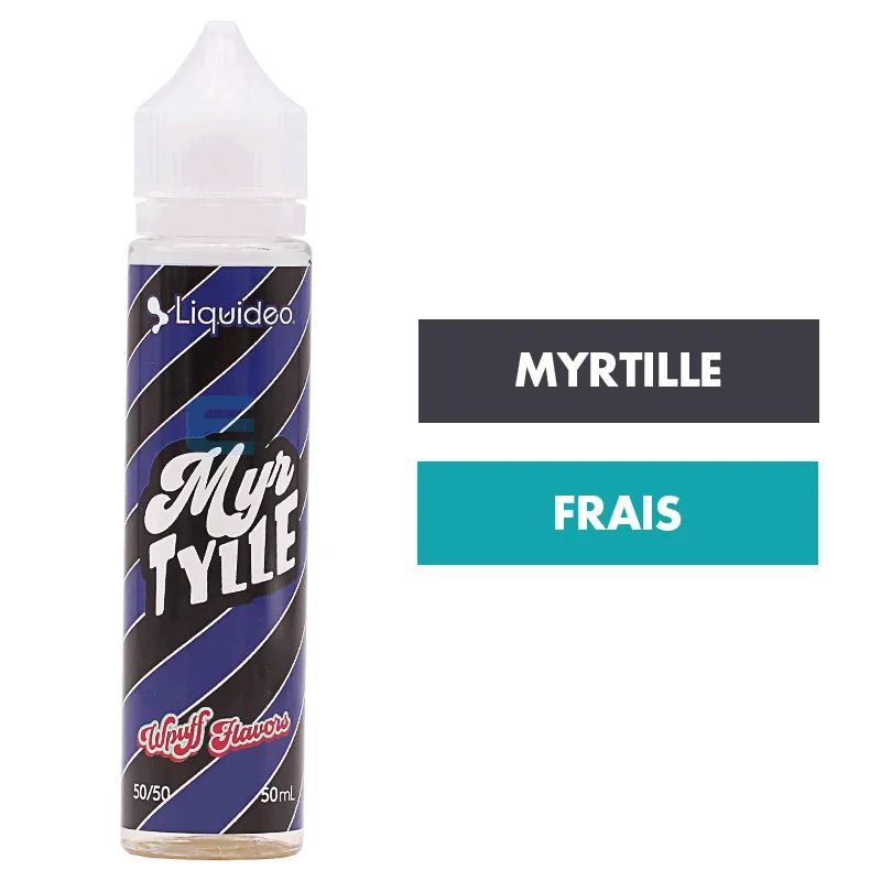 E-liquide Myrtille 50 mL - Wpuff (Liquideo) — Liquideo - Wpuff