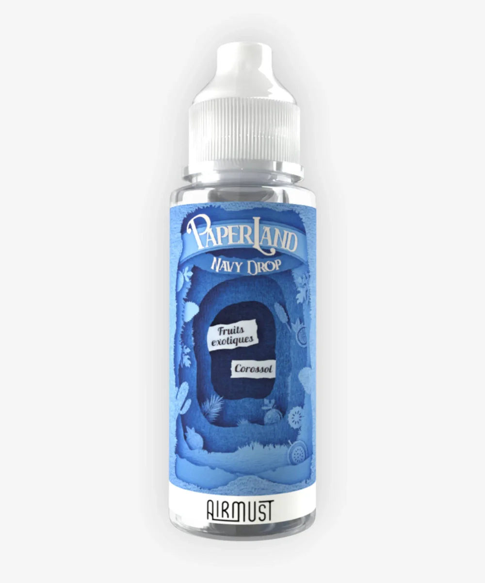 E-liquide Navy Drop 100 mL - Paperland Airmust