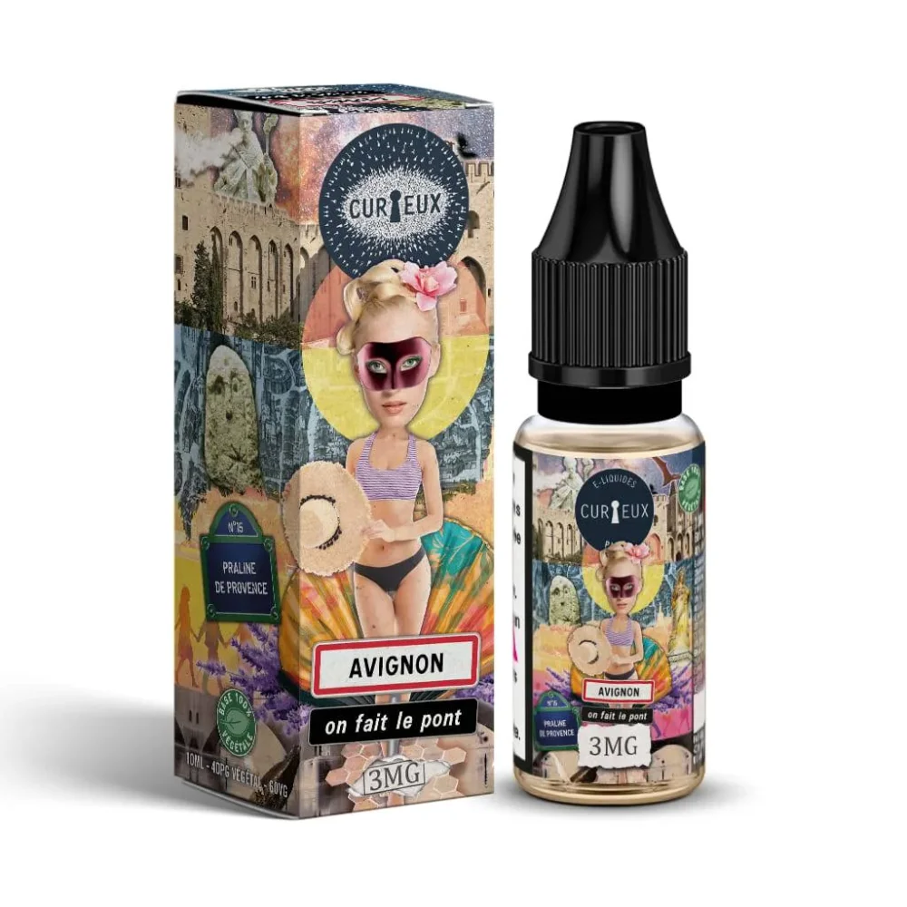 E-liquide Avignon On Fait Le Pont 10 mL - Hexagone (Curieux)