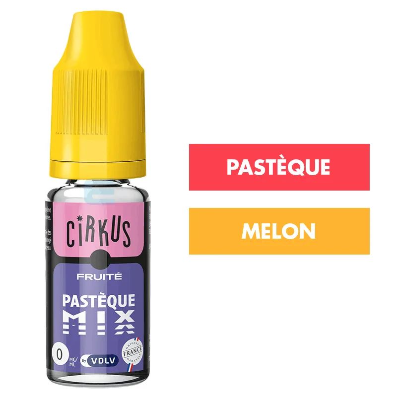 E-liquide Pastèque Mix 10 mL - CirKus (VDLV) — VDLV - Cirkus