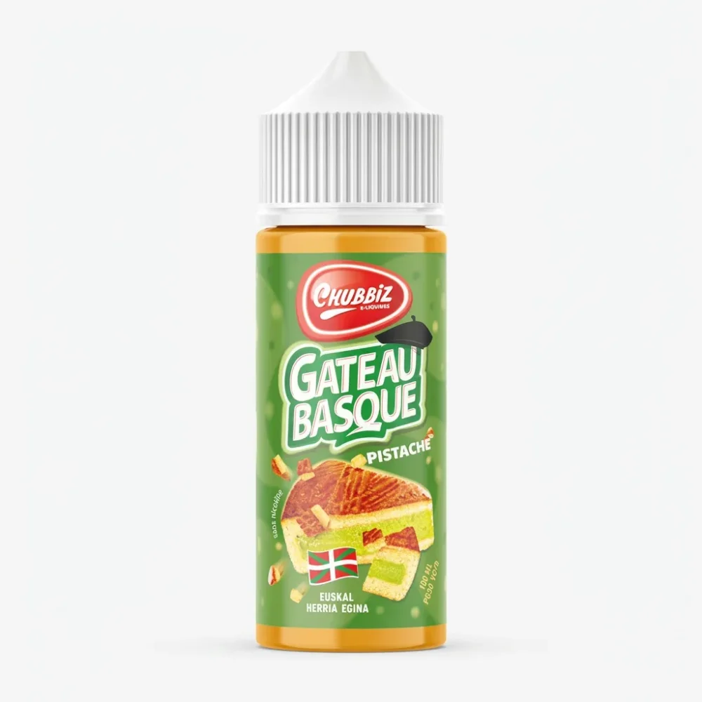 E-liquide Gateau Basque Pistache 100 mL - Chubbiz