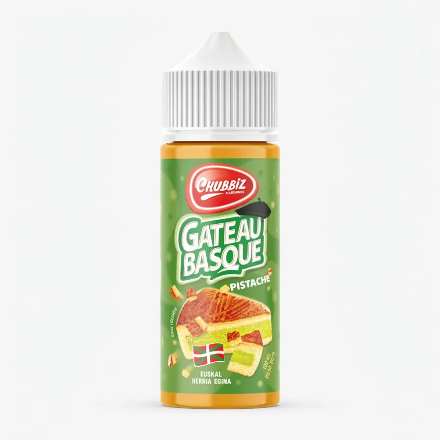 E-liquide Gateau Basque Pistache 100 mL - Chubbiz