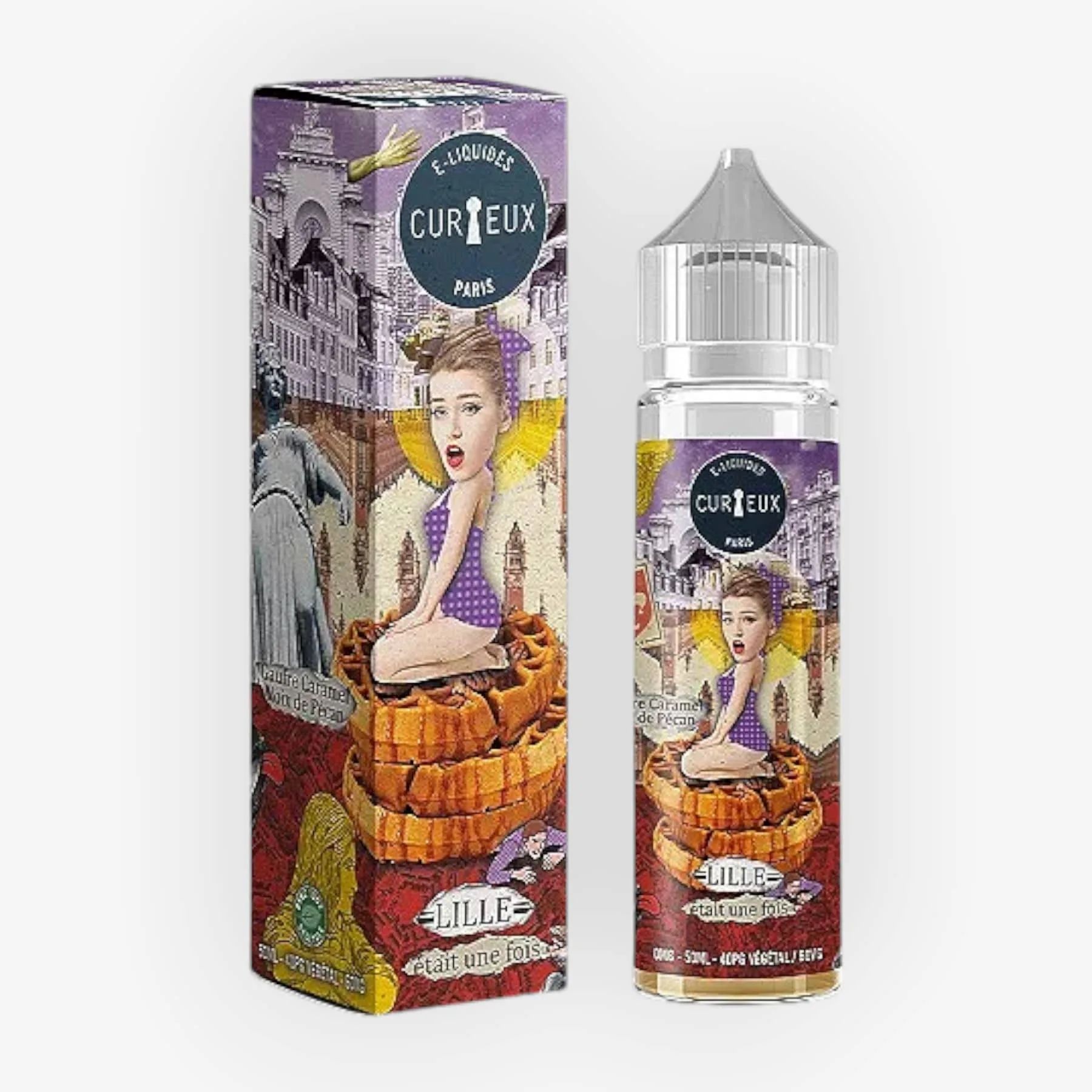 E-liquide Lille Etait Une Fois 50 mL - Hexagone (Curieux) — Curieux - Edition Hexagone