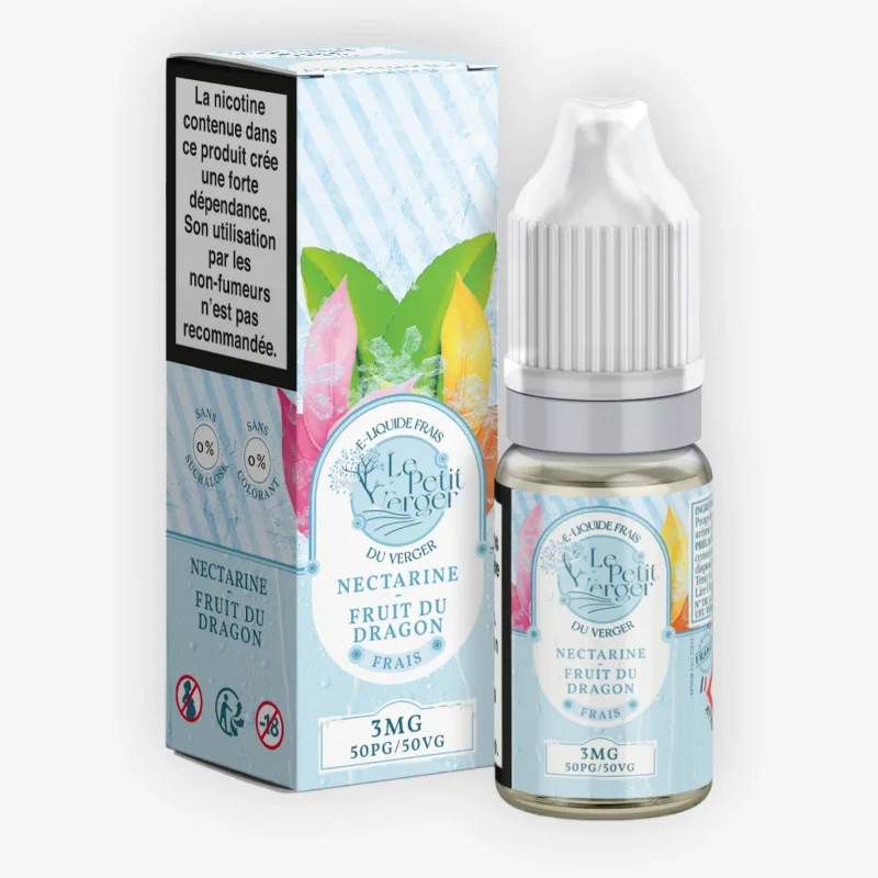 E-liquide Nectarine Fruit Du Dragon Frais 10 mL - Le Petit Verger