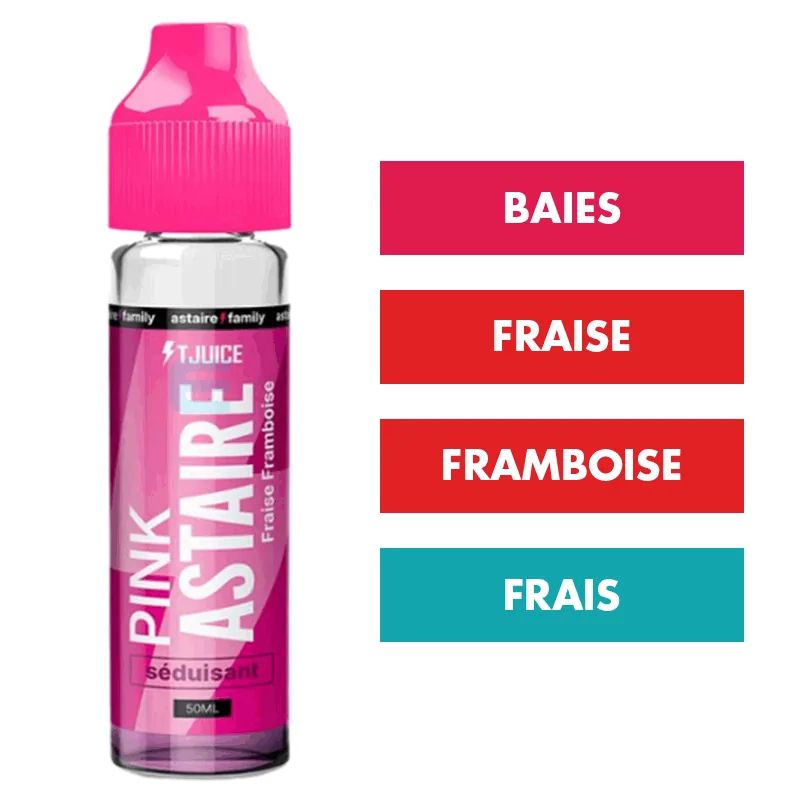 E-liquide Pink Astaire 50 mL - Tjuice