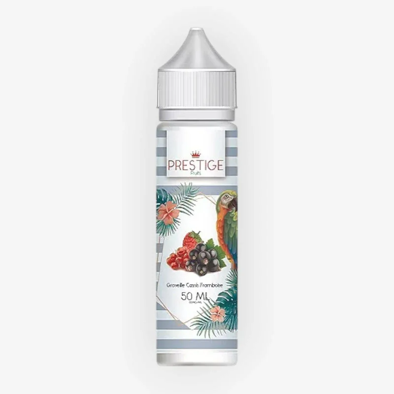 E-liquide Groseille Cassis Framboise 50 mL - Prestige Fruits