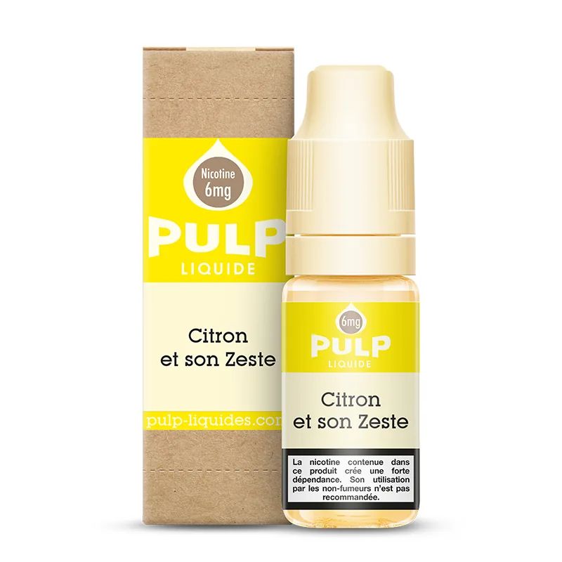 E-liquide Citron et son Zeste 10 mL - Pulp