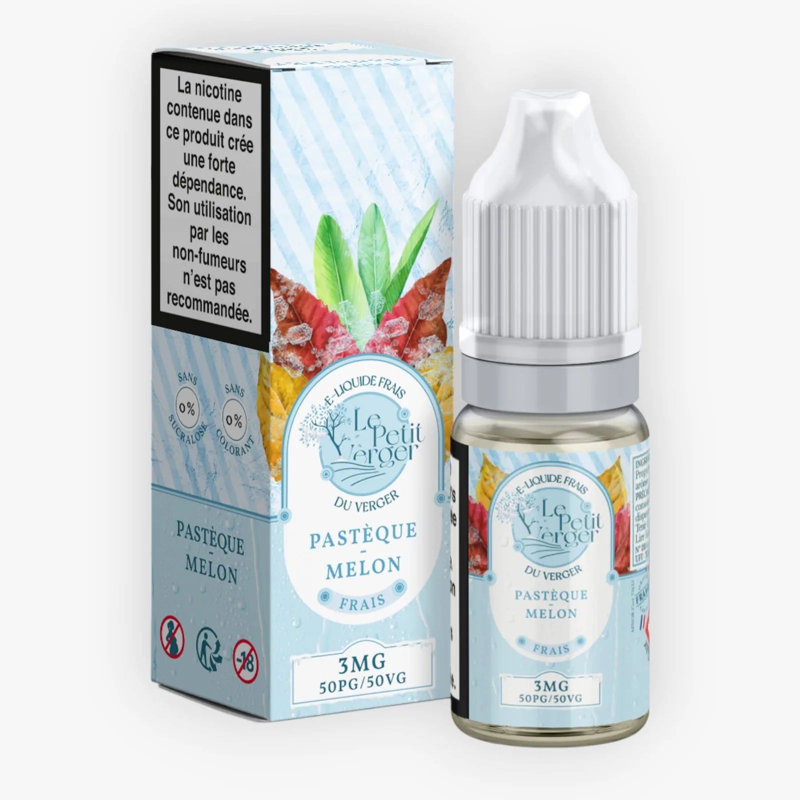 E-liquide Pasteque Melon Frais 10 mL - Le Petit Verger