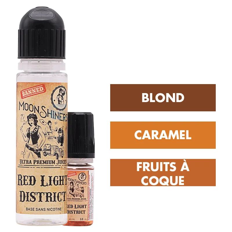 E-liquide Red Light District 60 mL - Moonshiners (Le French Liquide)