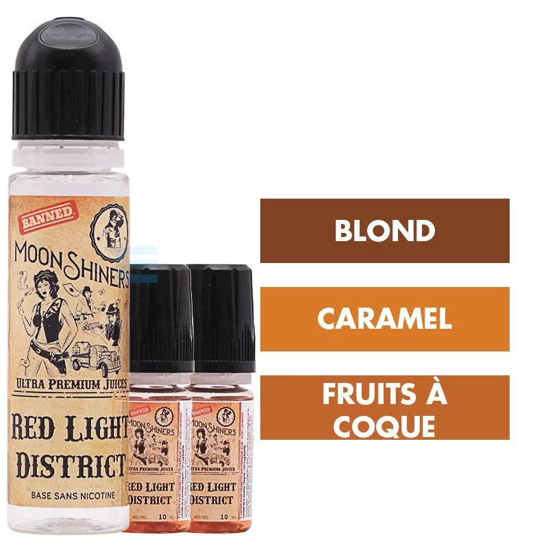 E-liquide Red Light District 60 mL - Moonshiners (Le French Liquide)