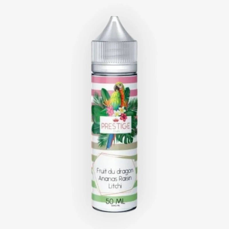 E-liquide Fruit Du Dragon Ananas Raisin Litchi 50 mL - Fruits Prestige