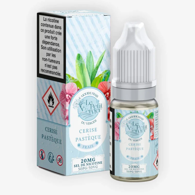 E-liquide Cerise Pasteque Frais 10 mL - Le Petit Verger Savourea