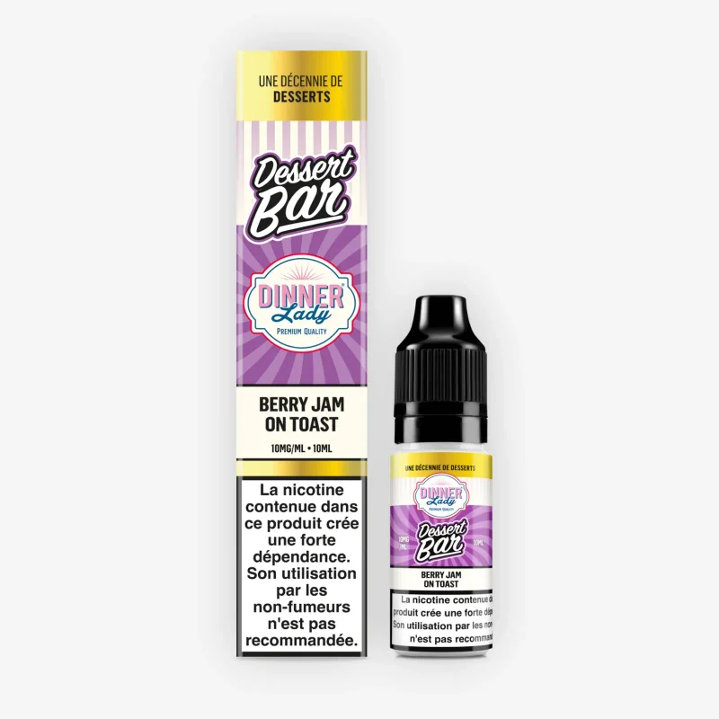 E-liquide Berry Jam On Toast 10 mL - Bar Dinner Lady