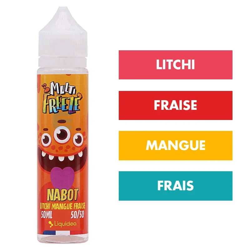 E-liquide Nabot 50 mL - Multi Freeze (Liquideo)