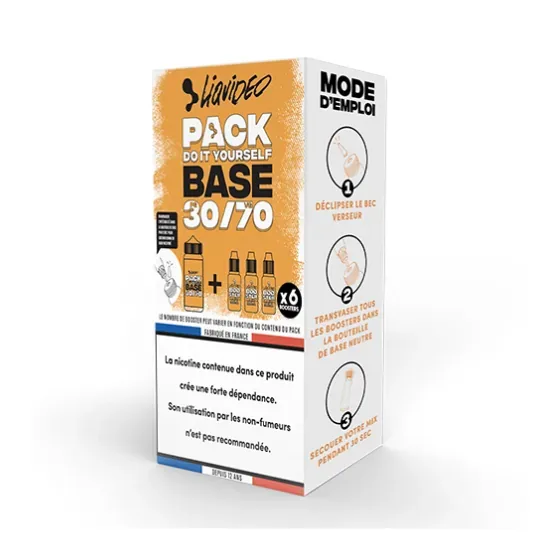 Pack DIY 30/70 200 mL - Liquideo