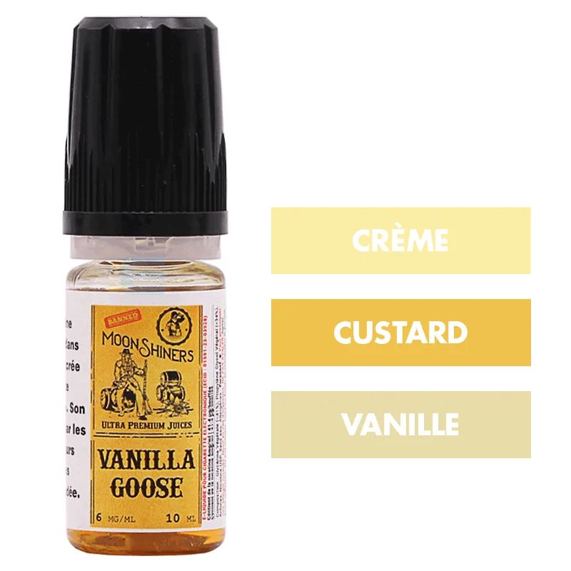 E-liquide Vanilla Goose 10 mL - Moonshiners (Le French Liquide)