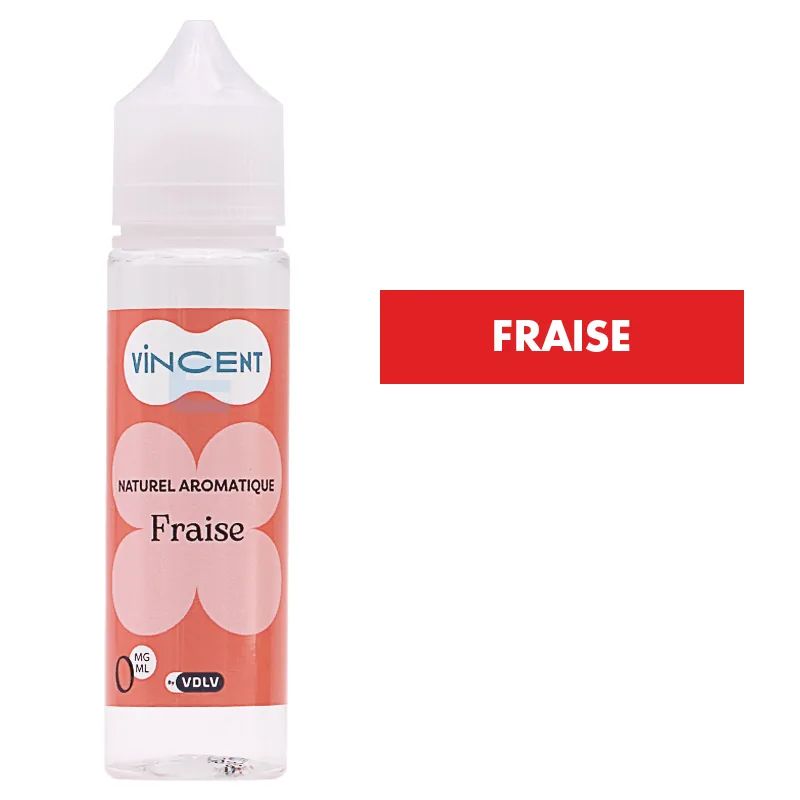E-liquide Fraise 50 mL - Vincent (VDLV)