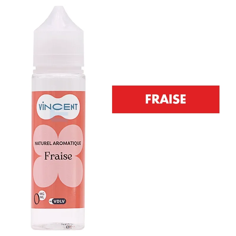 E-liquide Fraise 50 mL - Vincent (VDLV)