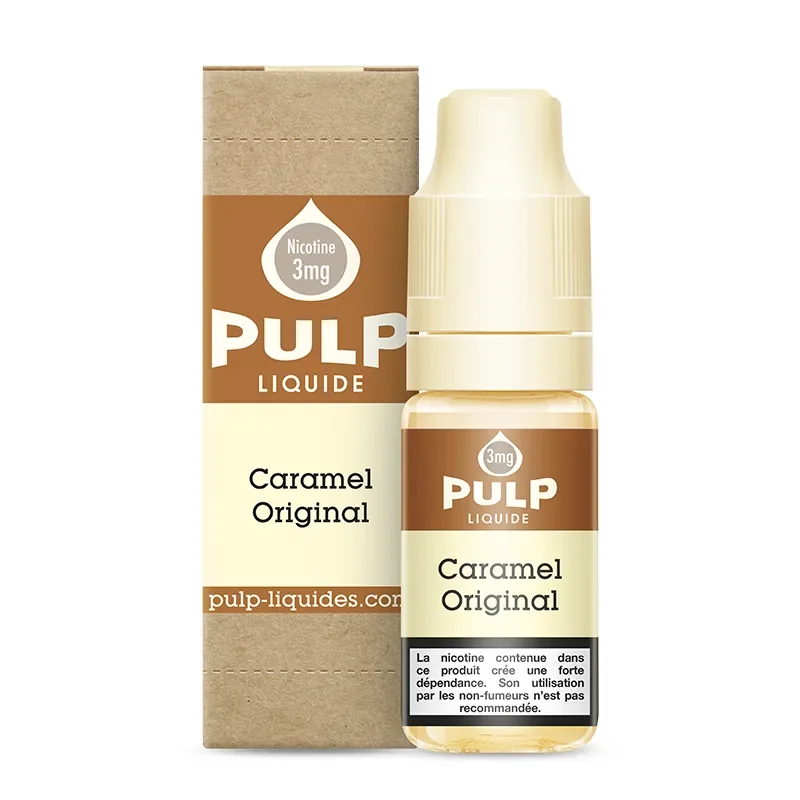 E-liquide Caramel Original 10 mL - Pulp