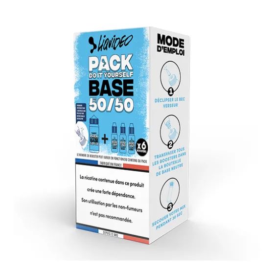 Pack DIY 50/50 200 mL - Liquideo